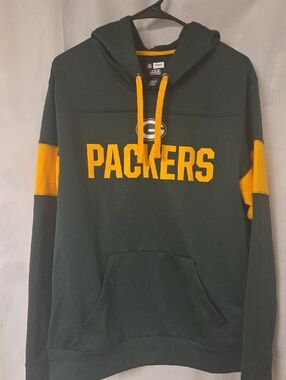 NFL Green and Gold Packers Pullover Hoodie